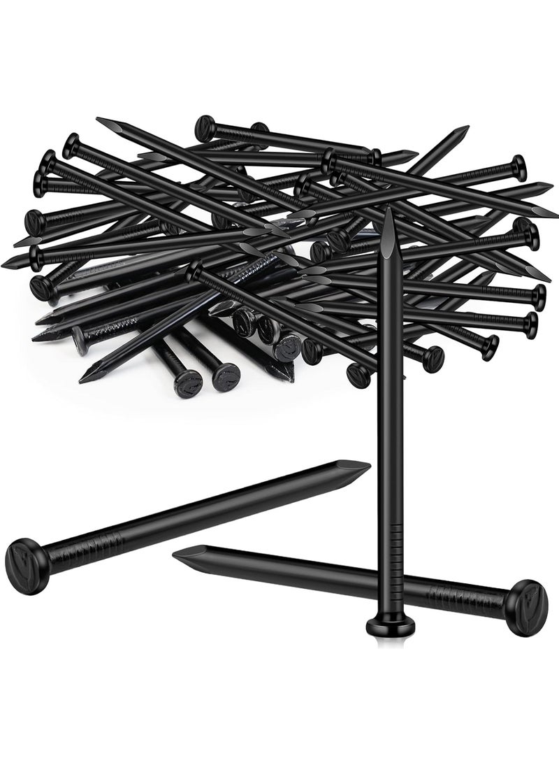 فكسر مسامير فولاذية سوداء للخرسانة والخشب - للاستخدام الداخلي والخارجي (100 قطعة في كل عبوة) - Image 1